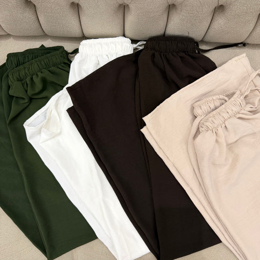 Soft C.Y Wide-Leg Pants