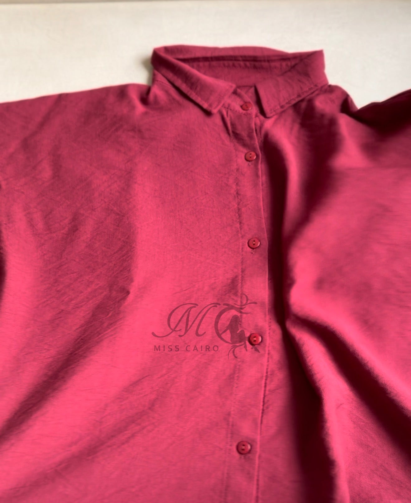 Linen Shirt with side tie-up