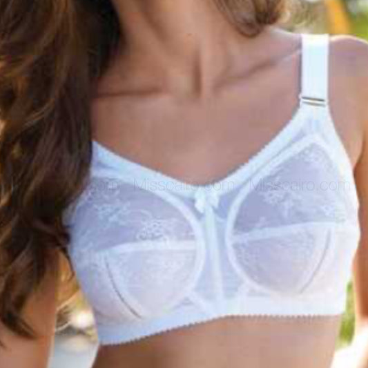 Shaping and minimizing bra.