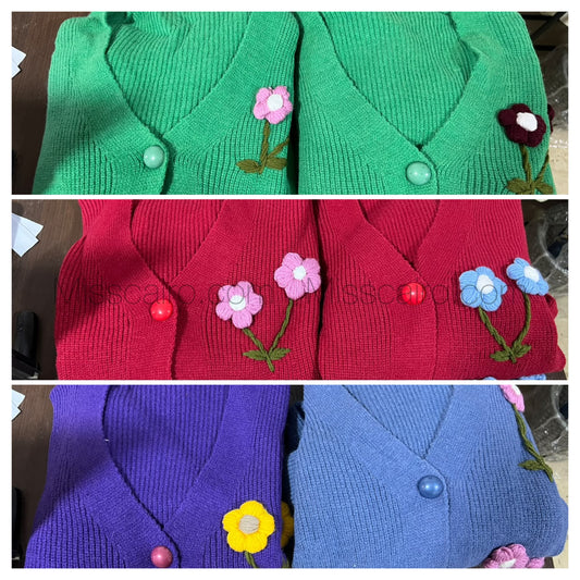 Cardigan tereko handmade jacket.