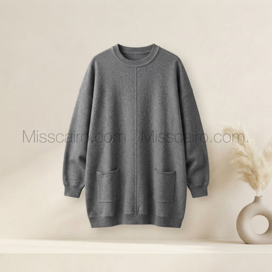 Cozy oversized knit sweater.