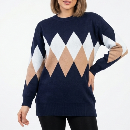 Argyle sweater