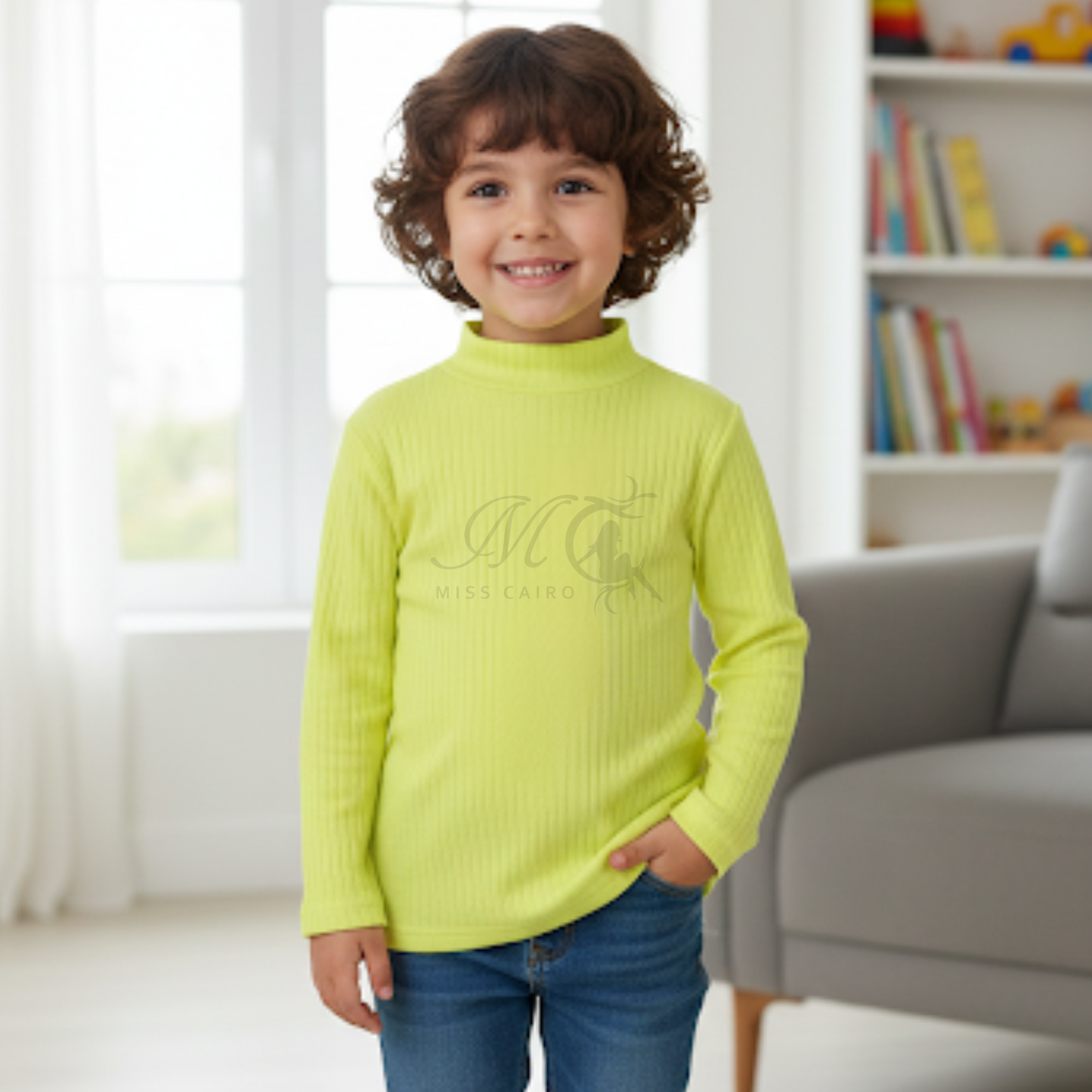 بلوزة دفاية هاف كول اطفال