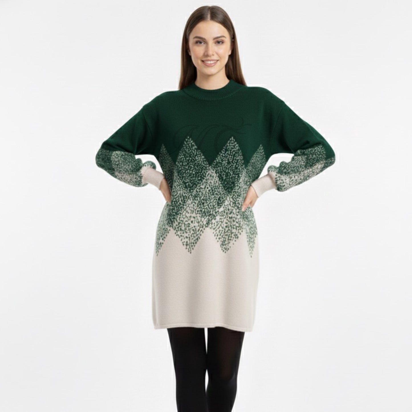 KNIT WINTER DRESS