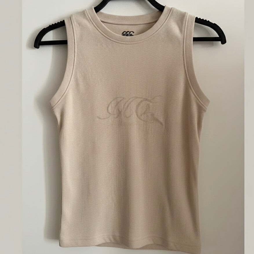 Ripped knit Tank top.