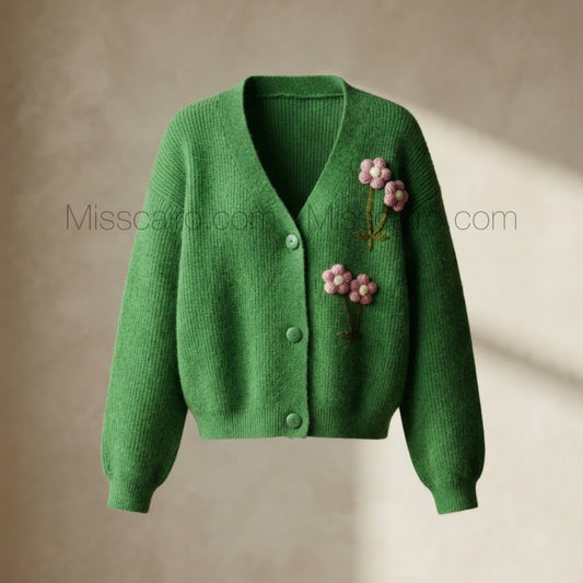 Cardigan tereko handmade jacket.