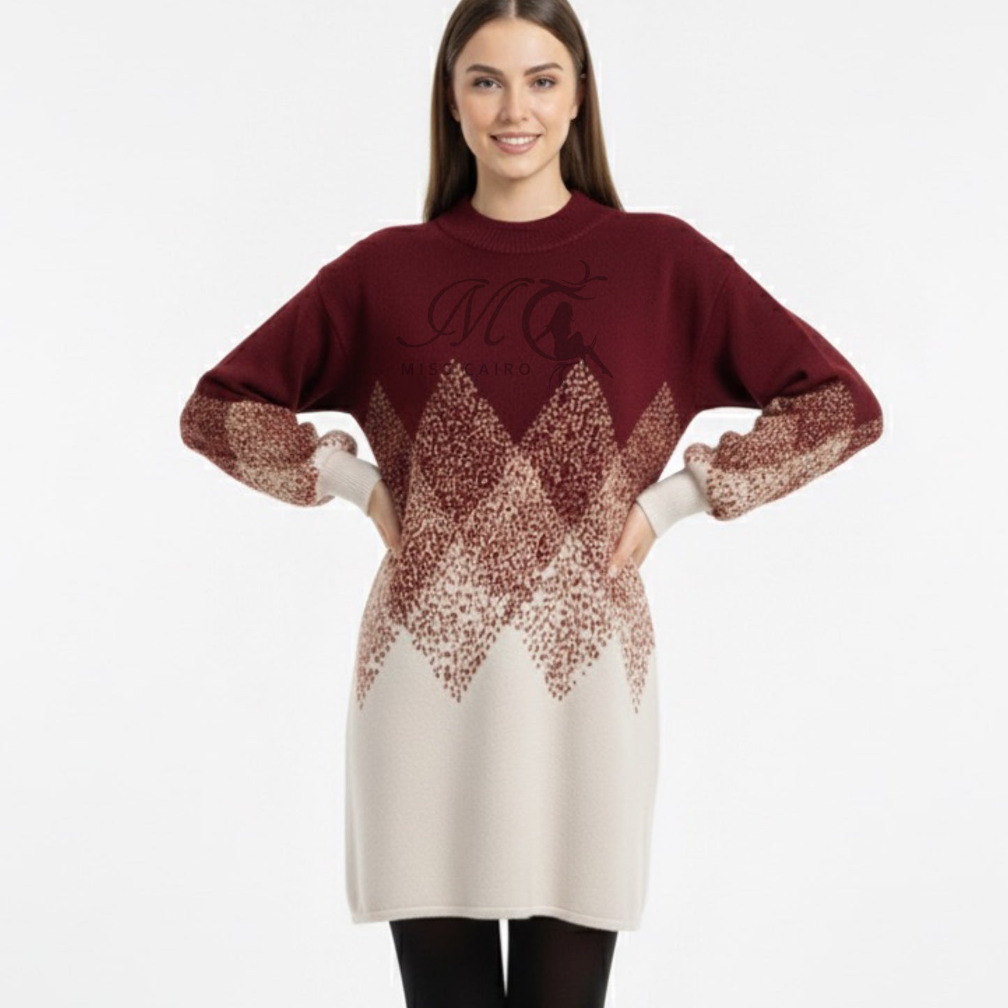 KNIT WINTER DRESS