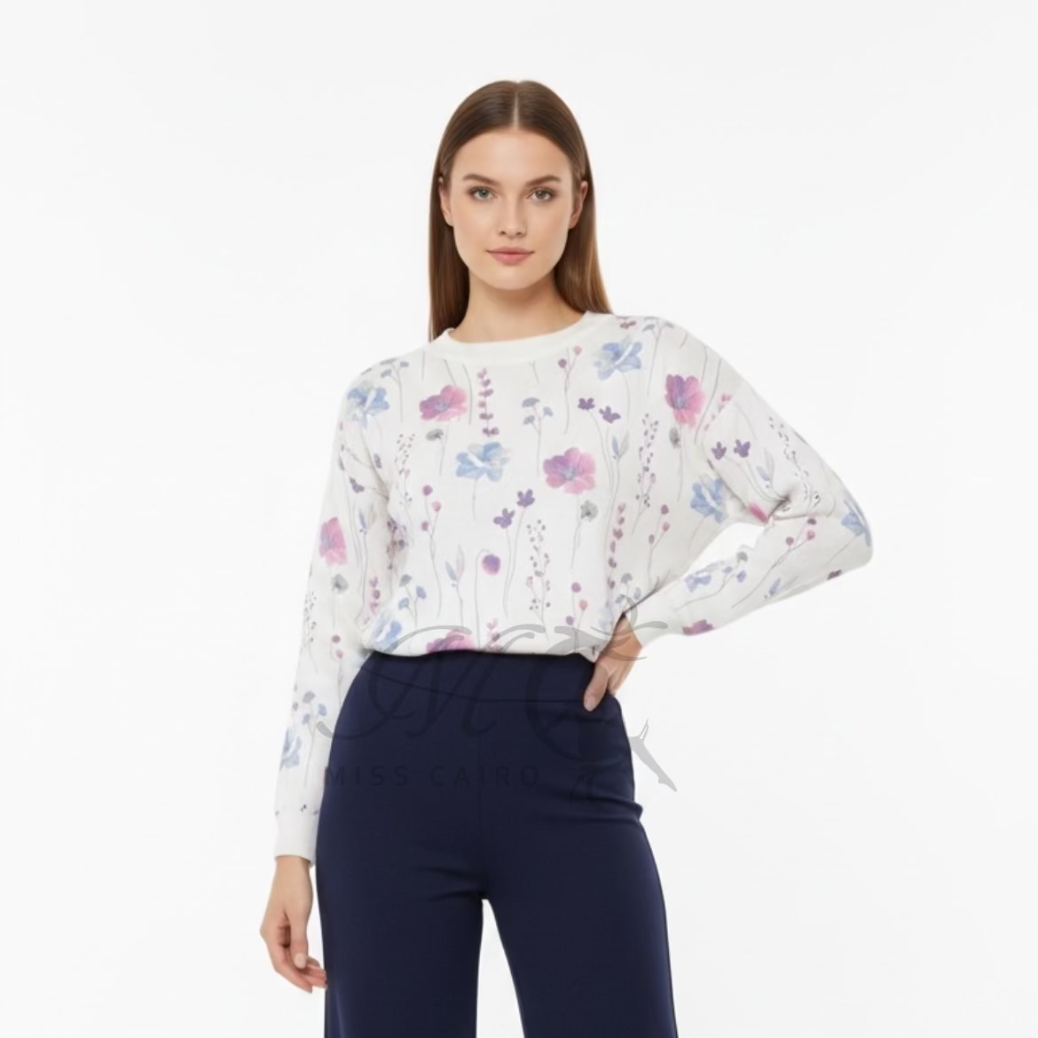 Sweater pattern treko blouse.