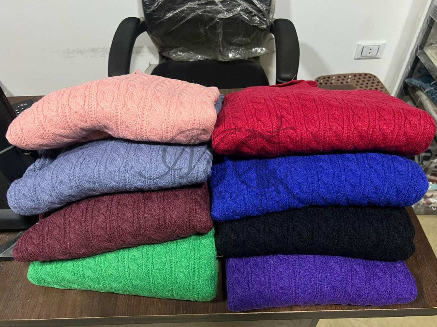 Sweater blouse - soft wool.