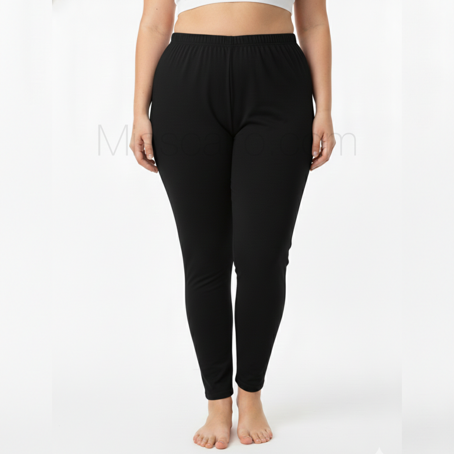 Soft Cotton Slim Leggings.