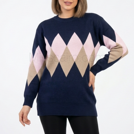 Argyle sweater