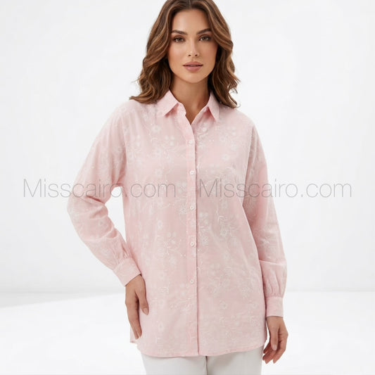 Printed pattern shirt.