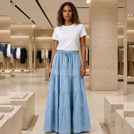 Misscairo jeans skirt.